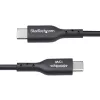 StarTech.com 3ft (1m) USB-A auf USB-C Ladekabel, Laden & Synchronisieren, 3A, USB 2.0, TPE-Mantel – Schwarzes USB-Ladekabel