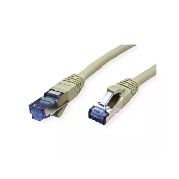 Netzwerkkabel VALUE 21.99.0859 RJ-45 Cat6a 0,15m Grau