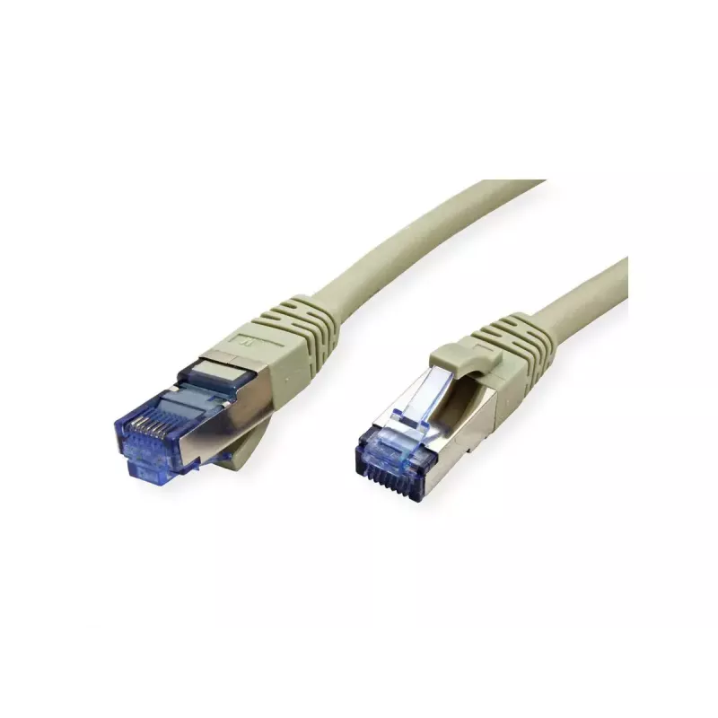 Netzwerkkabel VALUE 21.99.0859 RJ-45 Cat6a 0,15m Grau