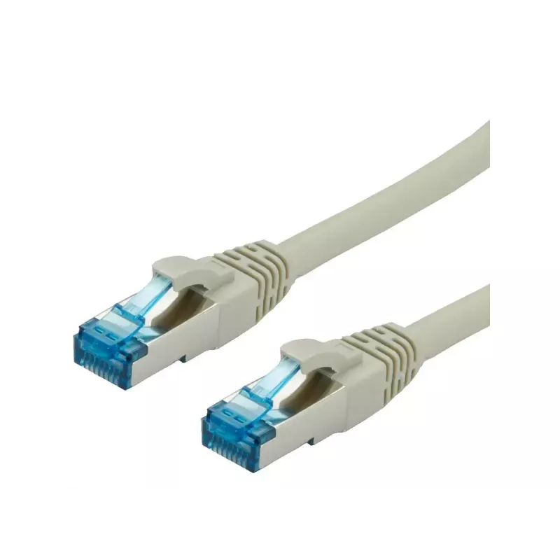 Netzwerkkabel VALUE 21.99.0859 RJ-45 Cat6a 0,15m Grau