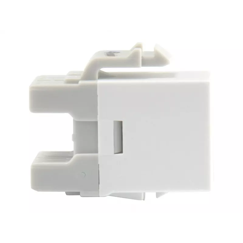 Equip Cat.6 Ungeschirmte Keystone-Buchse LSA, schlank Type, Weiß