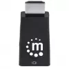 Manhattan HDMI zu VGA (mit Audio) Konverter, 1080p, Stecker auf Buchse, Micro-USB Stromeingang für zusätzliche Stromversorgung bei Bedarf, Schwarz, Drei Jahre Garantie