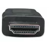 Manhattan HDMI zu DVI-D 24+1 Kabel, 1 m, Stecker auf Stecker, Schwarz, Dual Link, kompatibel mit DVD-D, lebenslange Garantie, entspricht HDDVIMM1M