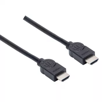 HDMI-Kabel Manhattan HDMM150CM 4K@30Hz 1,5 m Stecker zu Stecker Schwarz
