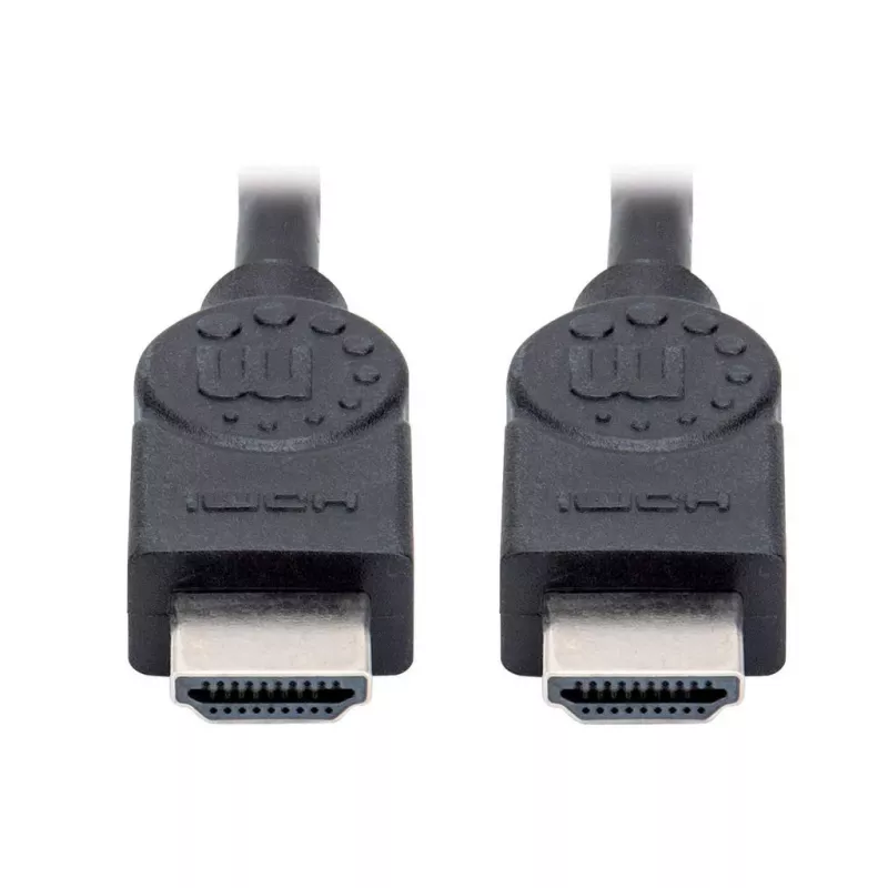 HDMI-Kabel Manhattan HDMM150CM 4K@30Hz 1,5 m Stecker zu Stecker Schwarz