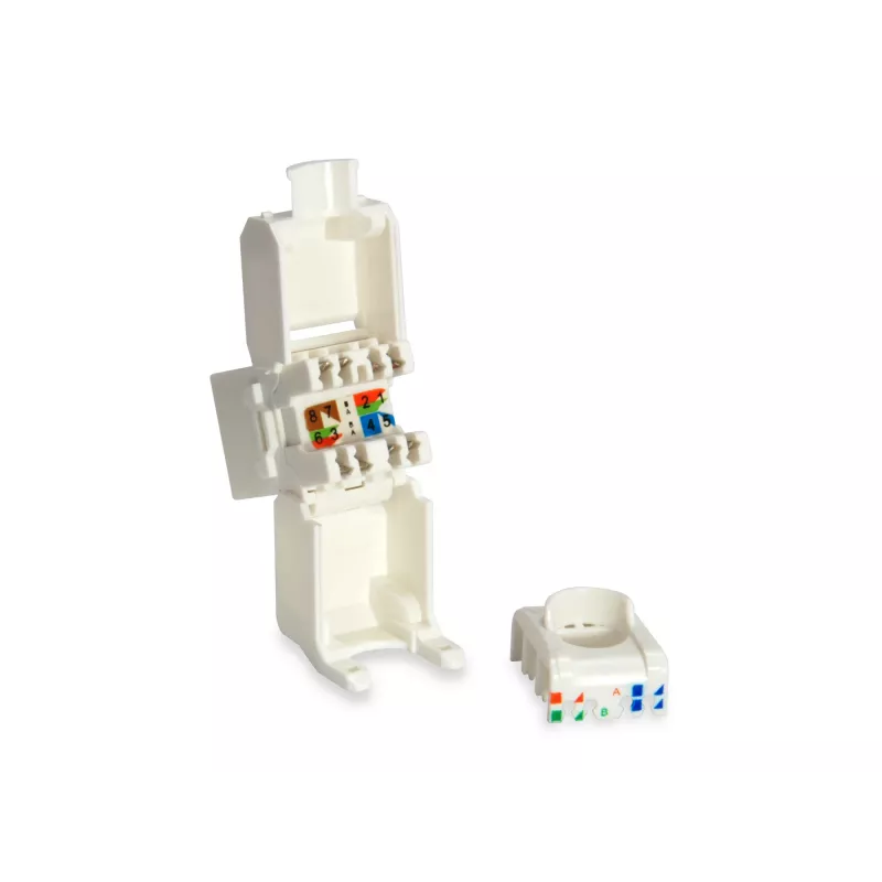 Cat.6 Ungeschirmter Keystone Jack werkzeugfrei Equip 769216