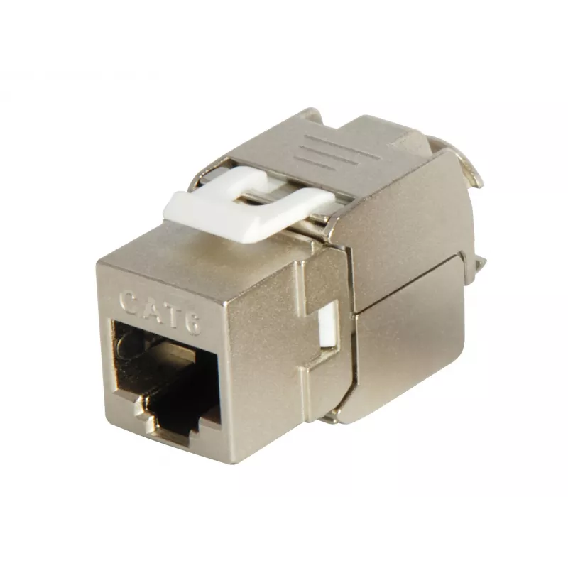Cat.6 geschirmte Keystone-Buchse werkzeugfrei Equip 767213