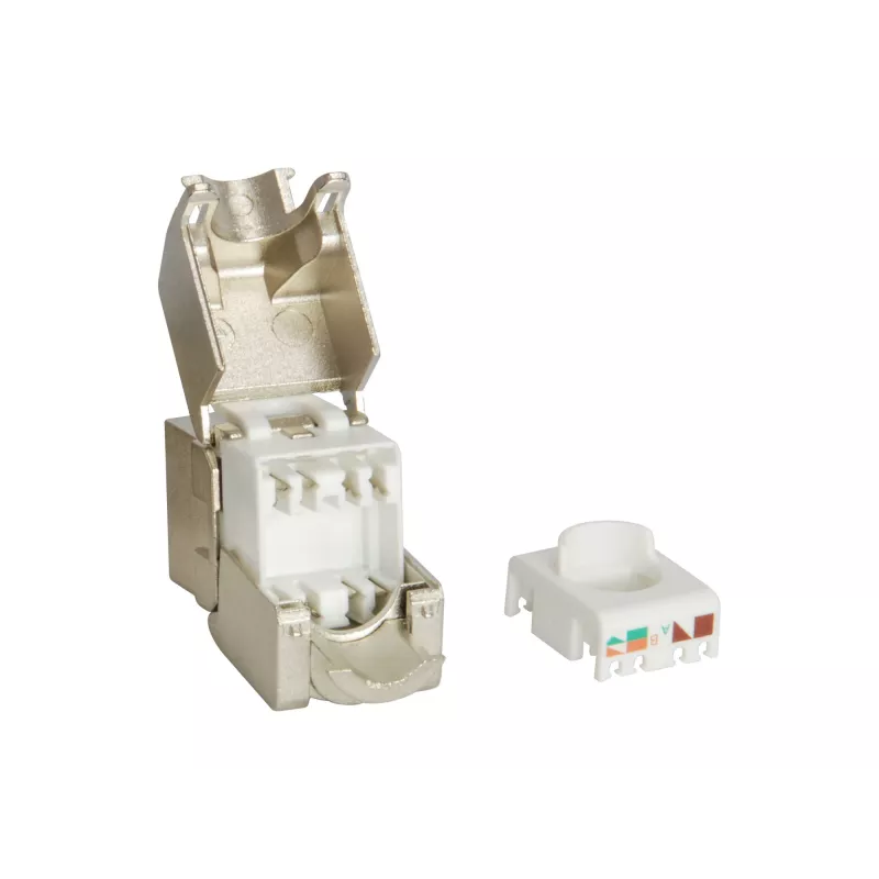 Cat.6 geschirmte Keystone-Buchse werkzeugfrei Equip 767213