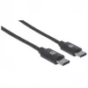 USB-C-Kabel Manhattan USB2CC1M 1m Stecker zu Stecker