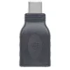 Manhattan USB-C-auf-USB-A-Adapter, Stecker auf Buchse, 5 Gbit/s (USB 3.2 Gen1, auch USB 3.0), SuperSpeed USB, Schwarz, lebenslange Garantie, entspricht USB31CAADG