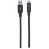 USB-C-auf-USB-A-Kabel Manhattan 354981 3 m Stecker auf Stecker