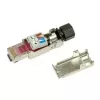 Netzwerkkabel LogiLink MP0040 RJ-45-Stecker 1 m Schwarz Metallic