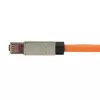Netzwerkkabel LogiLink MP0040 RJ-45-Stecker 1 m Schwarz Metallic