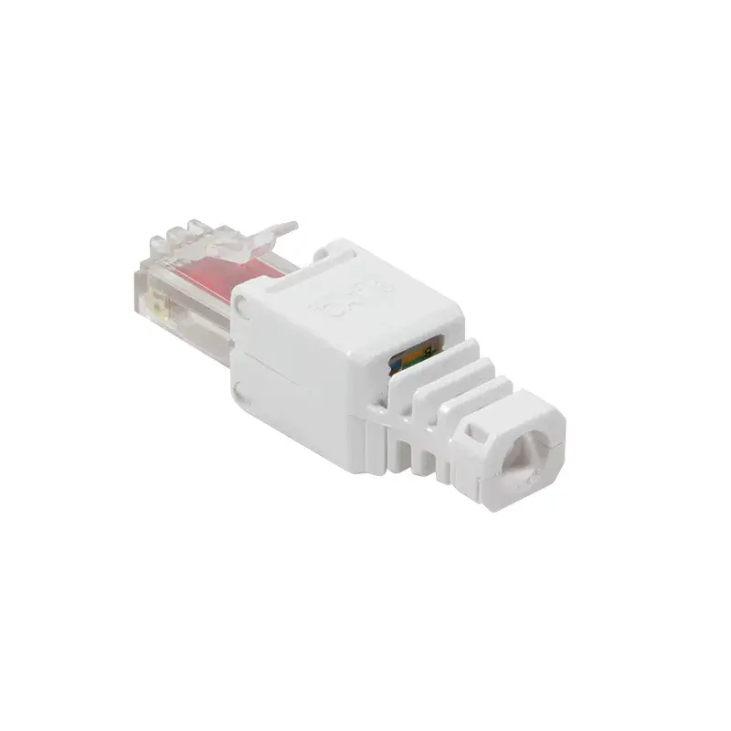 Netzwerkkabel LogiLink MP0025 RJ-45 Stecker Male Weiß
