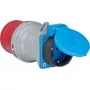 Netzstecker-Adapter Brennenstuhl 1081690 230V 16A Blau Grau Rot