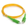 Microconnect FIB884001 InfiniBand Glasfaserkabel 1 m SC Gelb OS2 9 µm
