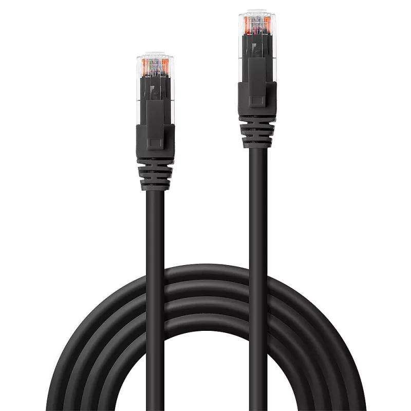 Lindy 45432 Netzwerkkabel Schwarz 1 m Cat6 U/UTP (UTP)
