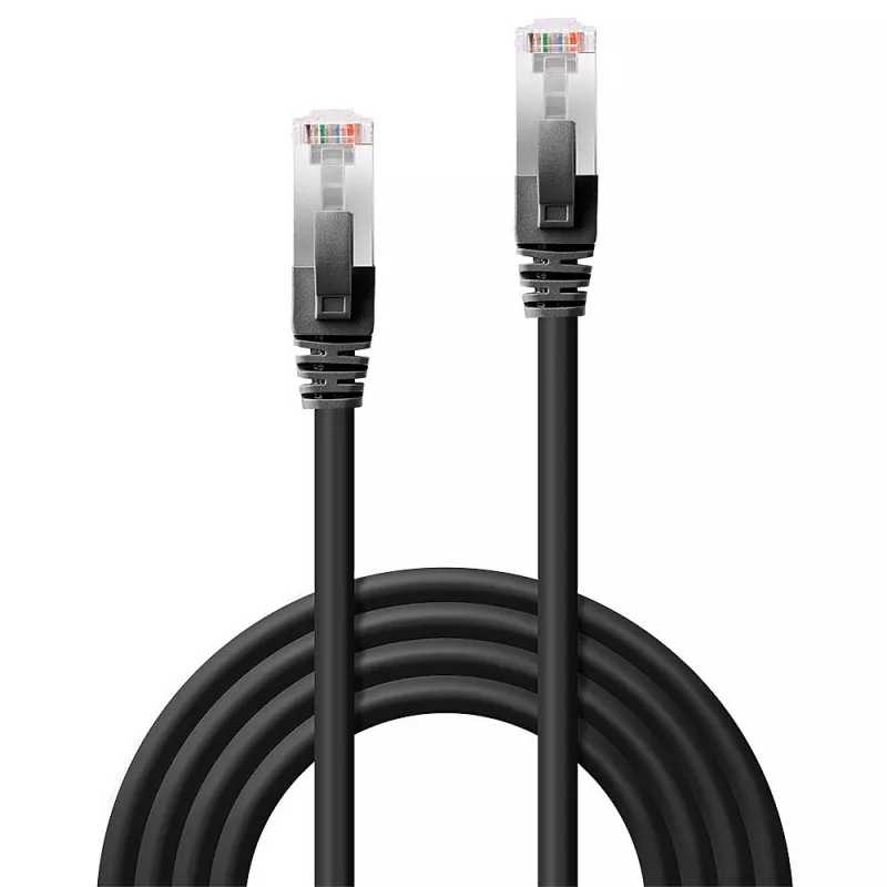 Netzwerkkabel Lindy 0,3 m RJ-45 Cat6 Schwarz