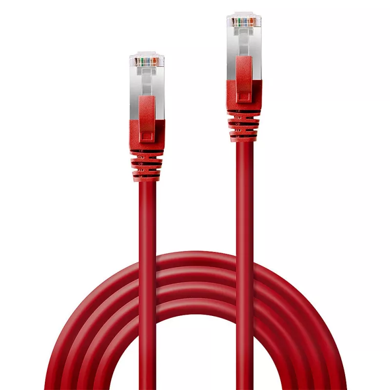 Lindy 45622 Netzwerkkabel Rot 1 m Cat6 S/FTP (S-STP)