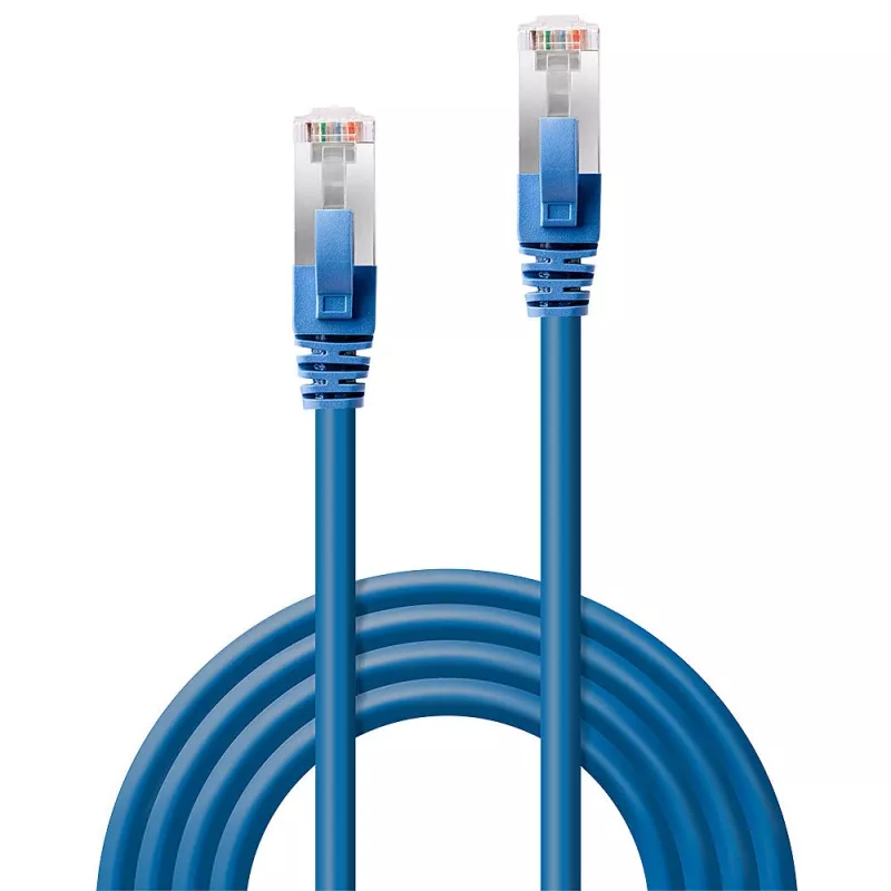 Lindy 45641 Netzwerkkabel Blau 0,5 m Cat6 S/FTP (S-STP)