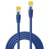 Netzwerkkabel Lindy 15m RJ45 Cat7 Blau