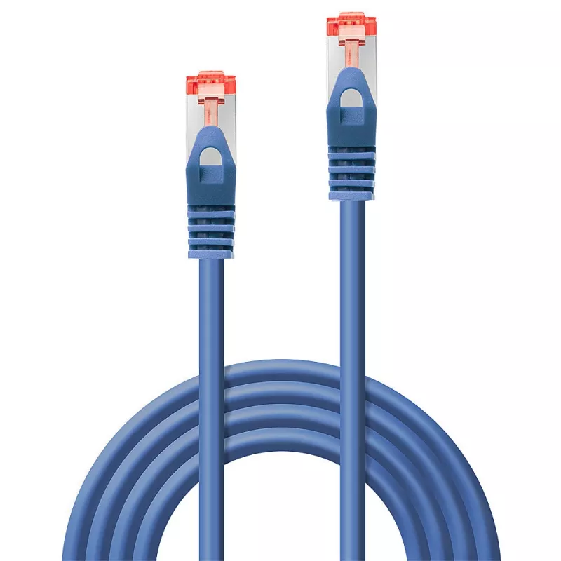 Lindy 47351 Netzwerkkabel Blau 0,3 m Cat6 S/FTP (S-STP)