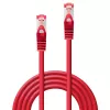 Lindy 47362 Netzwerkkabel Rot 1 m Cat6 S/FTP (S-STP)