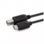 Microconnect USB3.1C2B5 USB-Kabel USB 2.0 5 m USB C USB B Schwarz
