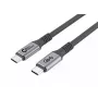 Microconnect USB4CC3 USB-Kabel USB4 Gen 3x2 3 m USB C Schwarz