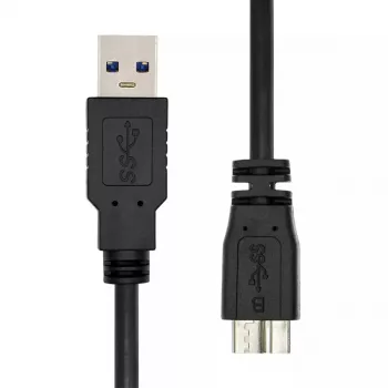 ProXtend USB-A 3.2 Gen 1 auf Micro-B Kabel Schwarz 1m 5 Gbit/s