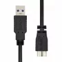 ProXtend USB-A 3.2 Gen 1 auf Micro-B Kabel Schwarz 1m 5 Gbit/s