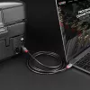 Lindy USB 2.0 Typ C auf B Kabel, 1 m, Anthra Line