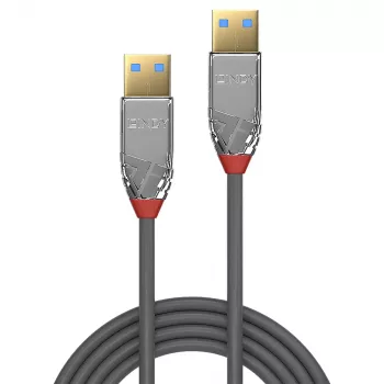 Lindy 36626 USB-Kabel USB 3.2 Gen 1 (3.1 Gen 1) 1 m USB A Grau