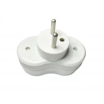 Steckdosenschalter MicroConnect MC-PLUGOOEU1+2FRW EU-Typ