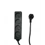 Microconnect MC-PS040150FRB Stromverlängerung 1,5 m 4 AC-Ausgänge Innenbereich Schwarz