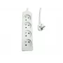 Steckdosenleiste MicroConnect MC-PS040150FRW — 4-fach, französische Typ-E-Steckdosen