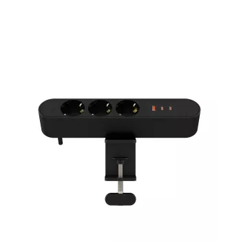 Mehrfachsteckdose für den Schreibtisch MicroConnect MC-MDPS-EU3-67W — 3 Steckdosen, 67 W Gesamtleistung