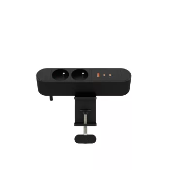 Mehrfachsteckdose für den Schreibtisch MicroConnect MC-MDPS-FR2-67W — 2 Steckdosen, 67W Gesamtleistung