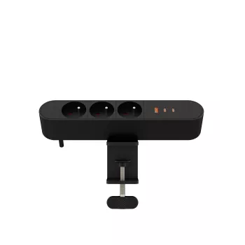Mehrfachsteckdose für den Schreibtisch MicroConnect MC-MDPS-FR3-67W — 3 Steckdosen, 67W Gesamtleistung