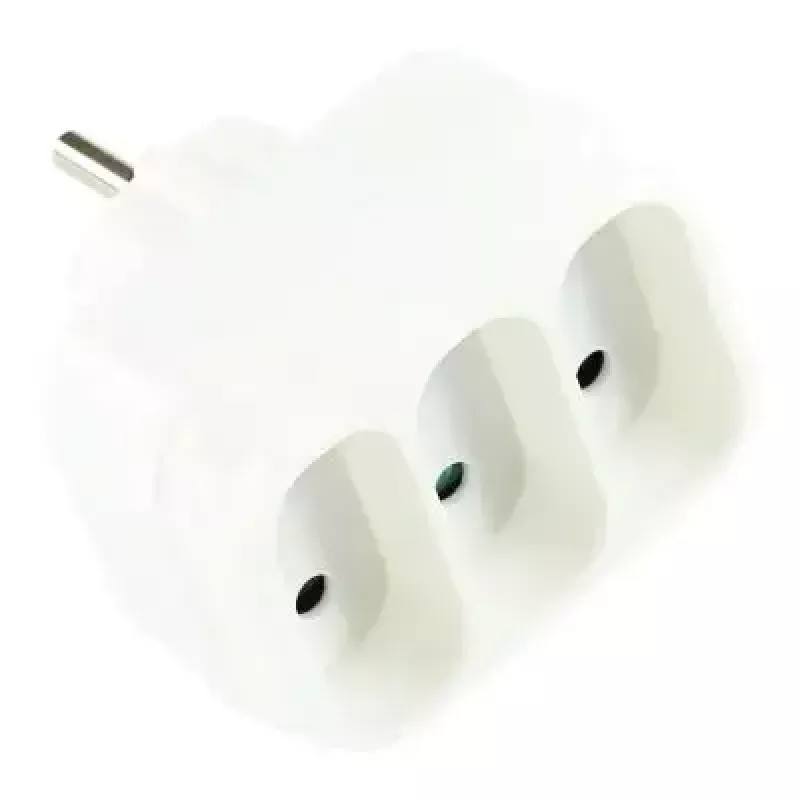 Power extension LOGON LPS140 — 3 AC outlets, indoor, 18 A, white