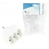 Power extension LOGON LPS140 — 3 AC outlets, indoor, 18 A, white
