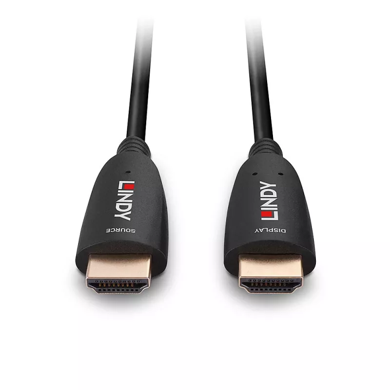 HDMI-Kabel Lindy 38513 30m HDMI Typ A Stecker 2.1 48 Gbit/s Schwarz