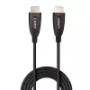 Lindy 40m Fibre Optic Hybrid HDMI 8K60 Kabel 48 Gbit/s Schwarz