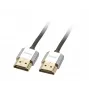 Lindy 2m CROMO schlank High Speed HDMI Kabel mit Ethernet