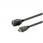 HDMI-Buchse Keystone-Einsatz VivoLink PROKEYHDMIFM2B Schwarz, HDMI-Steckdosenmodul für Wanddosen und Patchpanels