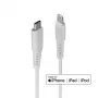 Lindy 3m USB Type C auf Lightning Kabel Weiß
