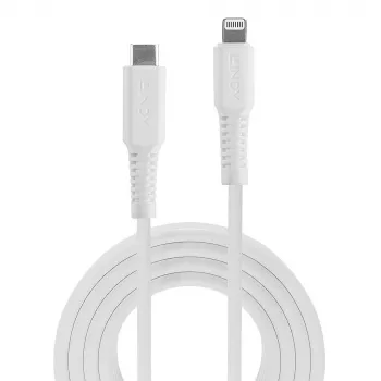 Lindy 0,5 m USB Typ C auf Lightning Kabel, Weiß