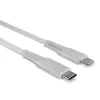 Lindy 1m USB Typ C auf Lightning Kabel, Weiß