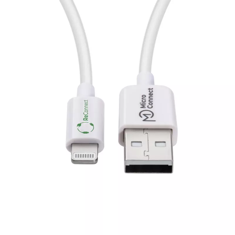 Microconnect ECO-LIGHTNING0.15 Lightning-Kabel 0,15 m Weiß