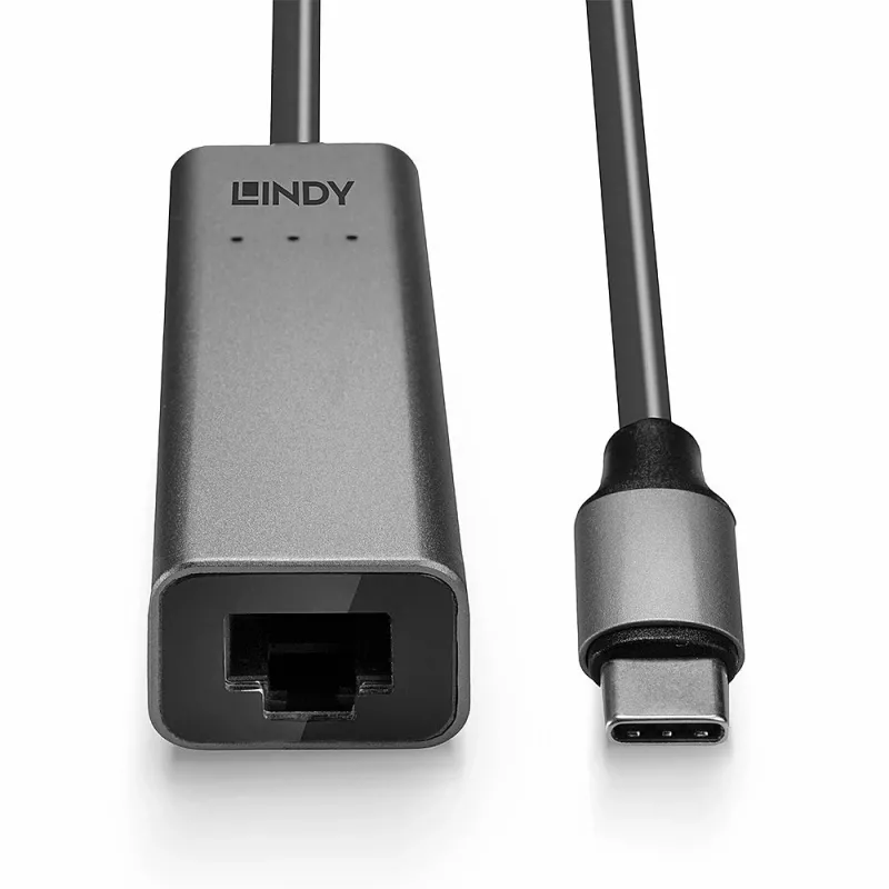 Ethernet-Adapter Lindy USB 3.2 Typ C 2.5G 43314